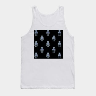 Robots - Black Tank Top